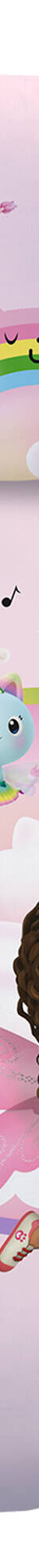Parure de lit Gabby et la Maison magique® coton (rose / blanc) Parure de lit Gabby et la Maison magique® coton (rose / blanc)